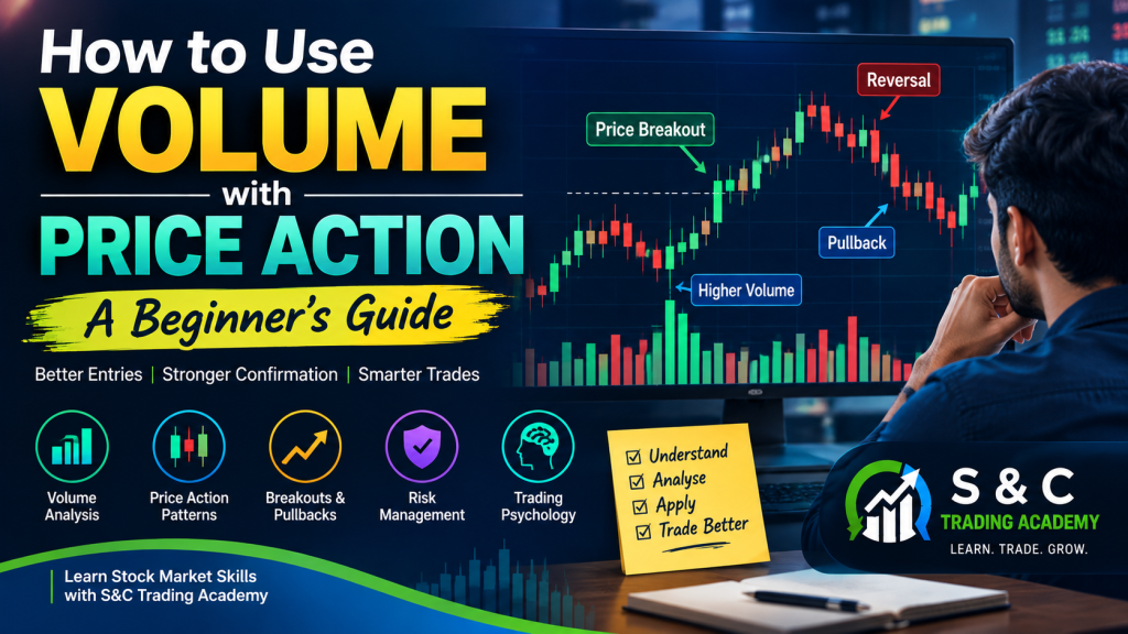 How to use volume with price action in stock market trading